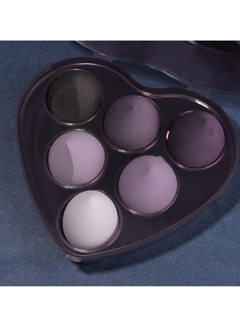SYOSI Makeup Sponge Set, Beauty Sponge for Foundation Blender Makeup Egg for Liquid, Cream, and Powder Foundation Dry & Wet Use Sponge Foundation Blending Cosmetic Sponges - Image 2
