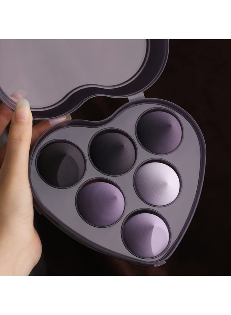 SYOSI Makeup Sponge Set, Beauty Sponge for Foundation Blender Makeup Egg for Liquid, Cream, and Powder Foundation Dry & Wet Use Sponge Foundation Blending Cosmetic Sponges - Image 3