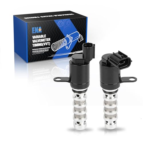 ENA Engine Variable Valve Timing Solenoid Compatible with Hyundai Santa Fe Sport Tucson Kia Optima Forte Koup L4 20L 20112018 Intake Exhaust Camshaft Position Actuator Solenoid for 918036 Set of 2 - Image 1