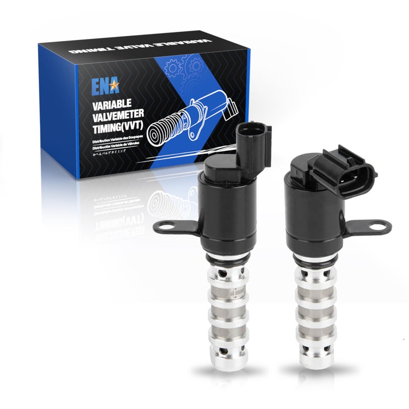 ENA Engine Variable Valve Timing Solenoid Compatible with Hyundai Santa Fe Sport Tucson Kia Optima Forte Koup L4 20L 20112018 Intake Exhaust Camshaft Position Actuator Solenoid for 918036 Set of 2 - Image 2