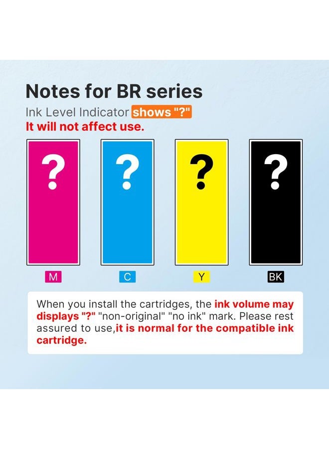 E-Z Ink LC3033 XXL Ink Cartridges Replacement for Brother LC3033 Ink Cartridges LC3033XXL LC3035 bk/c/m/y for Brother MFC-J995DW MFC-J805DW MFC-J815DW MFC-J995DW XL MFC-J805DW XL Printer (4 Pack) - Image 2