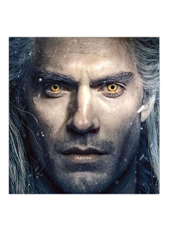 RYN The Witcher MDF Wall Art Painting Multicolour 30x30centimeter - Image 1