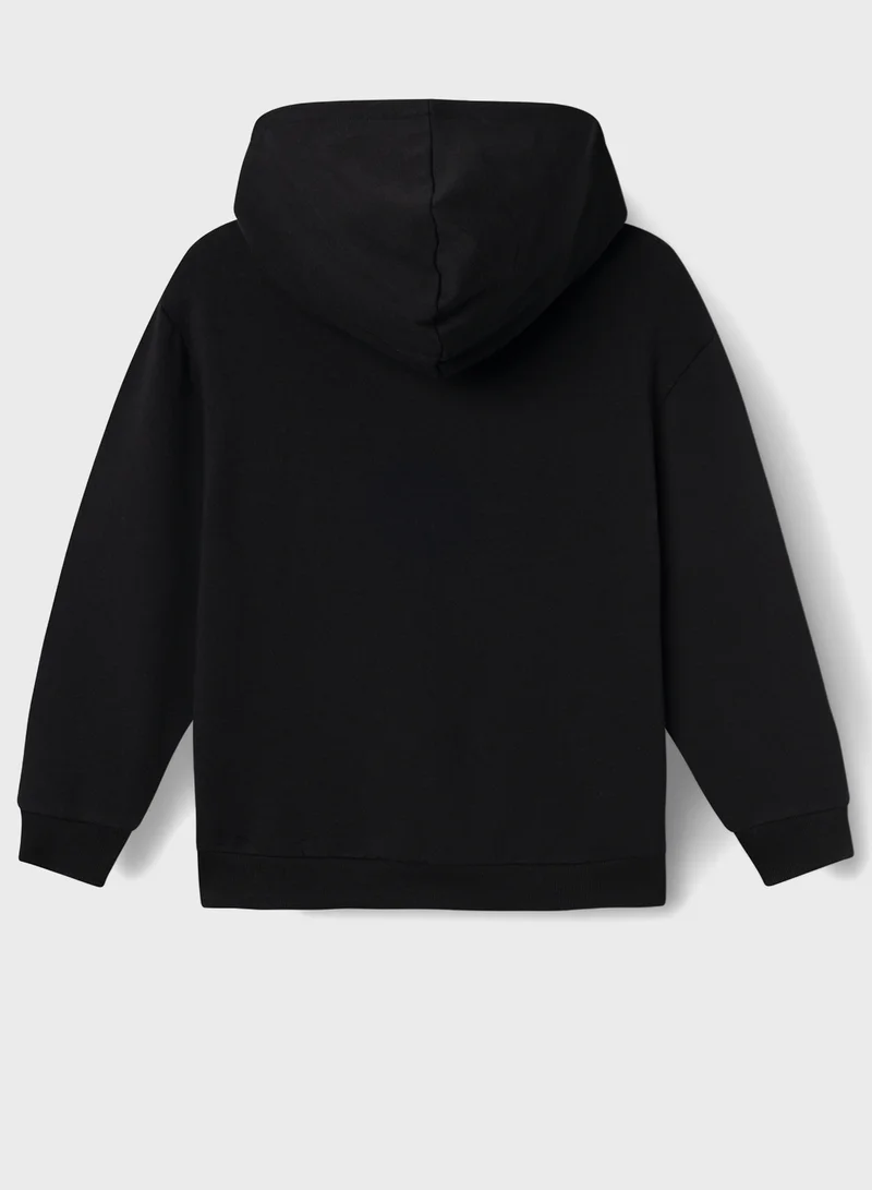 نيم ات Kids Graphic Hoodie