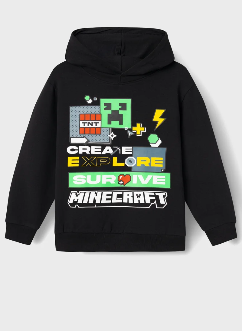 نيم ات Kids Graphic Hoodie