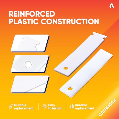 Canamax WE1M504 & WE1M1067 Dryer Drum Bearing Slide Glide kit - Compatible with GE Kenmore Hotpoint Sears RCA Dryers - Replace WE1M333 AP3206716 WE1M481 WE1M316 AP5668531 WE1M507 - Pack of 2 - Image 3