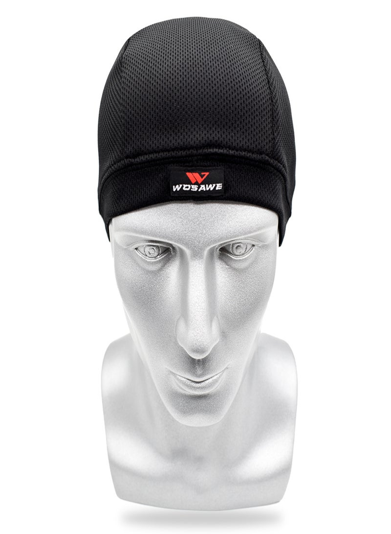 WOSAWE Ultralight Quick Drying Bike Helmet Liner Bicycle Cycling Beanie Cap Balaclava Headwear - Image 2