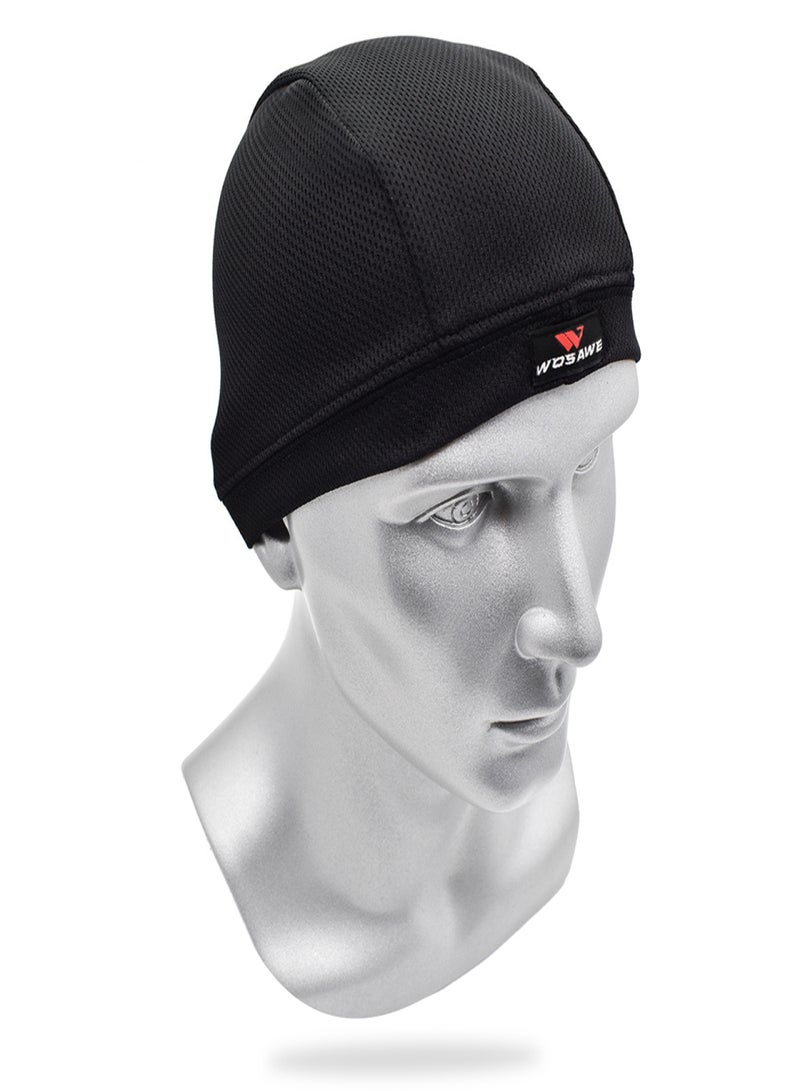 WOSAWE Ultralight Quick Drying Bike Helmet Liner Bicycle Cycling Beanie Cap Balaclava Headwear - Image 4