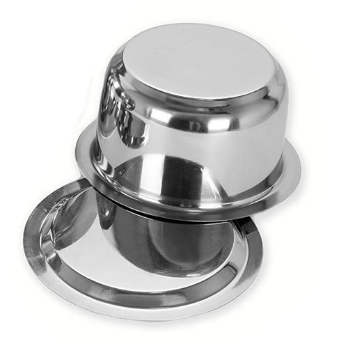 Liolis Stainless Steel 1 Pcs Flat Bottom Tope 2800ml with Lid - Image 2