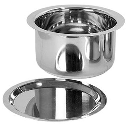 Liolis Stainless Steel 1 Pcs Flat Bottom Tope 2800ml with Lid - Image 1