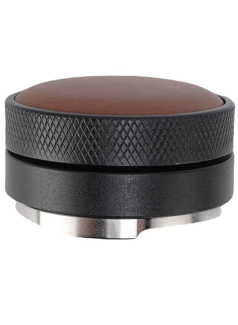 موزع قهوة احترافي 51 ملم بتصميم أنيق يجمع بين الفخامة والتميز بلون أسود جذاب ولمسة من الخشب الطبيعي الفاخر - Image 2