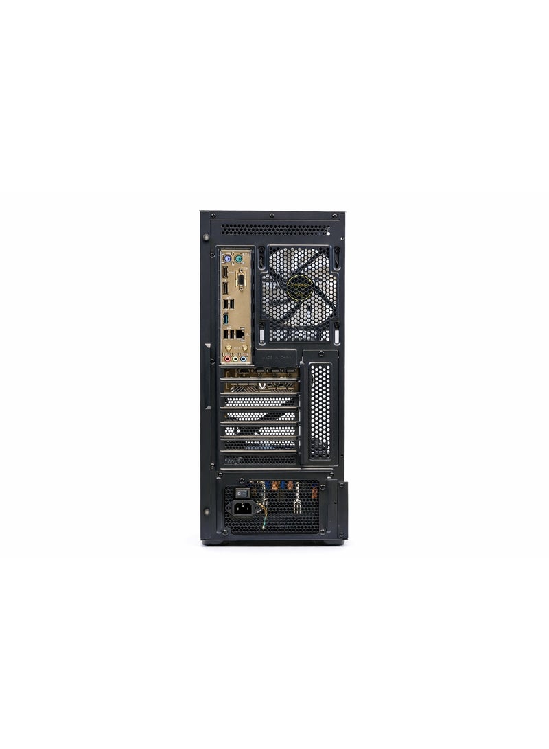 SBCEST Gamer Value 5050 Edition Gaming PC RTX 5050 8GB OC + i5-14400F, 16GB DDR5 5600MHz, 500GB SSD Gen4, H610M-A WiFi, Windows 11 Pro, 2-Year Warranty black - Image 5