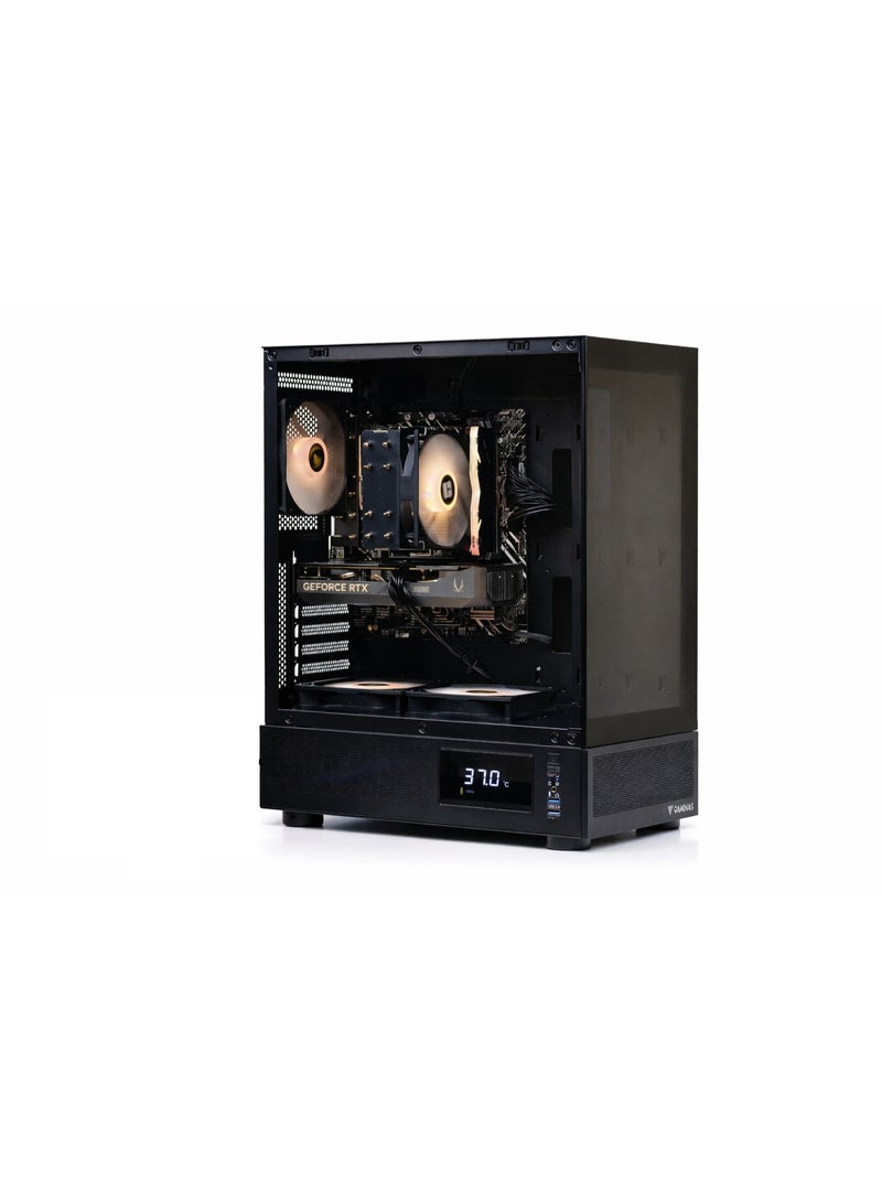 SBCEST Gamer Value 5050 Edition Gaming PC RTX 5050 8GB OC + i5-14400F, 16GB DDR5 5600MHz, 500GB SSD Gen4, H610M-A WiFi, Windows 11 Pro, 2-Year Warranty black - Image 4