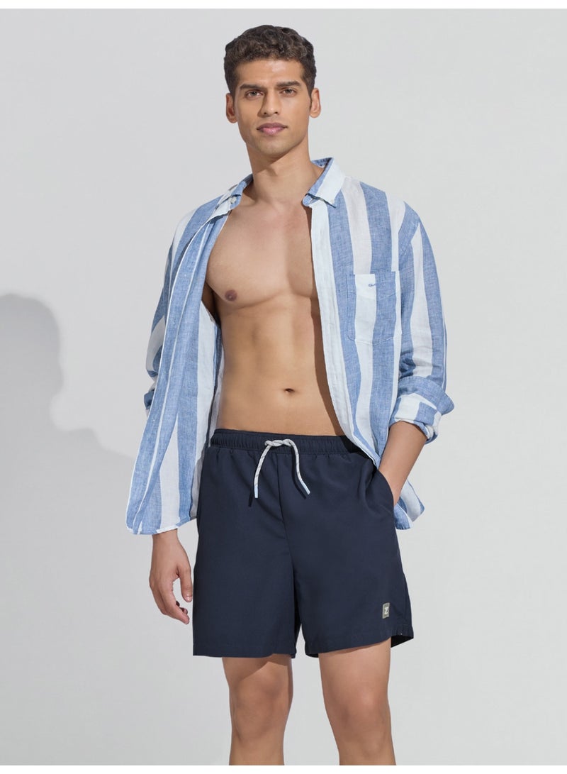 اكس واي اكس اكس شورت سباحة XYXX إنتيلدري أكوا للرجال مع جيوب جانبية ورباط - Image 1