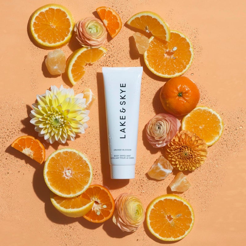 Lake & Skye Orange Blossom Body Exfoliant â€“ 6.17 oz - Image 2