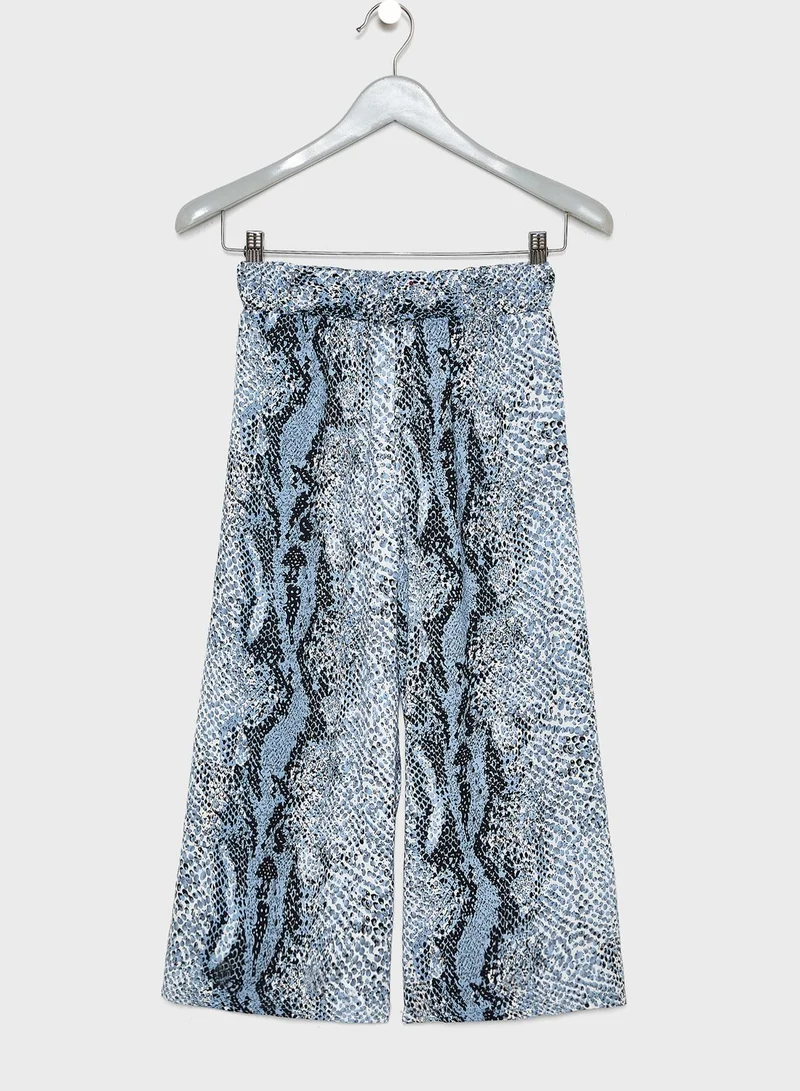 NAME IT Kids Snake Print Pants