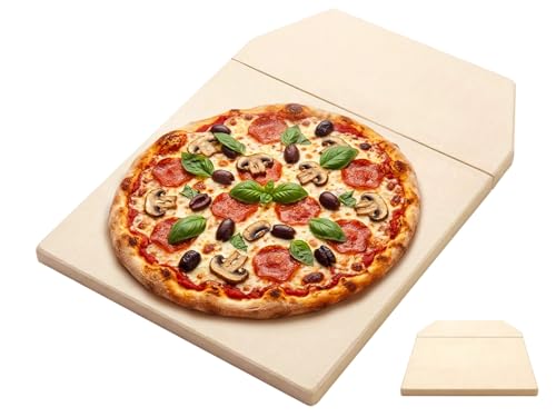 bbq777 Pizza Stones Replacement Parts for Ooni Karu 16 Multi-Fuel Outdoor Pizza Oven Cordierite Baking Pizza Stones for Ooni Pizza Oven Stones Accessories for Bread, Pies,Pastry &Pizza - Image 1