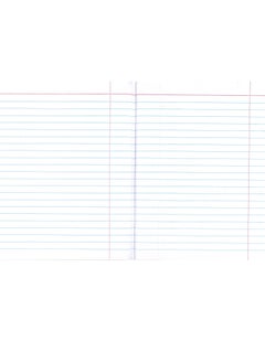 Psi دفتر تمارين بخط واحد مع هامش أيمن 100 صفحة مقاس A5  - Image 3