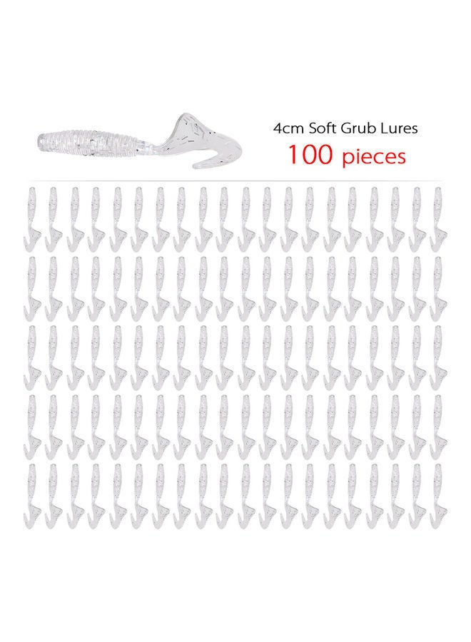 NIBEMINENT 100-Piece Soft Artificial Fishing Lure - Image 1