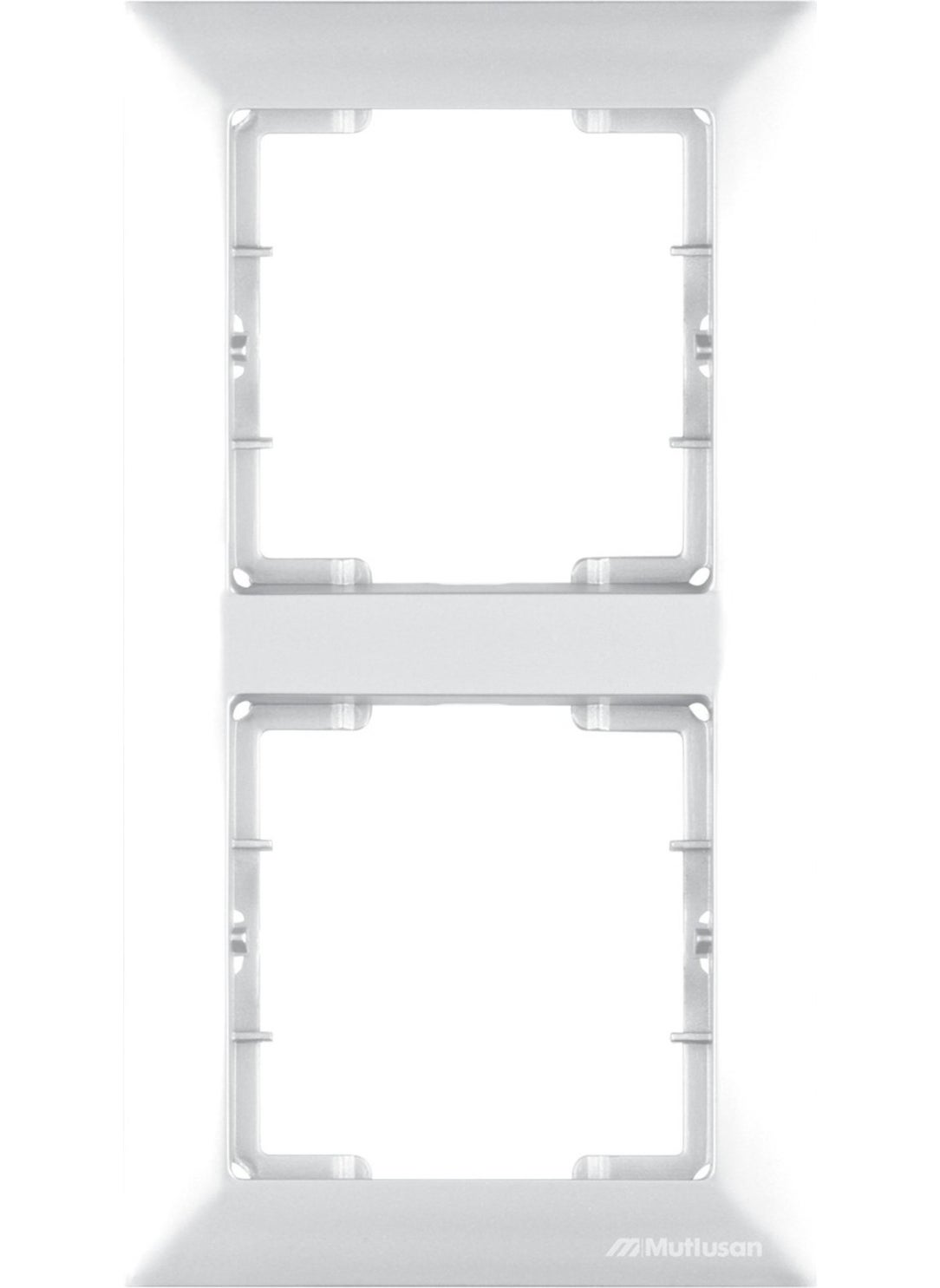 Mutlusan - Candela White 2-Piece Vertical Frame - Image 1