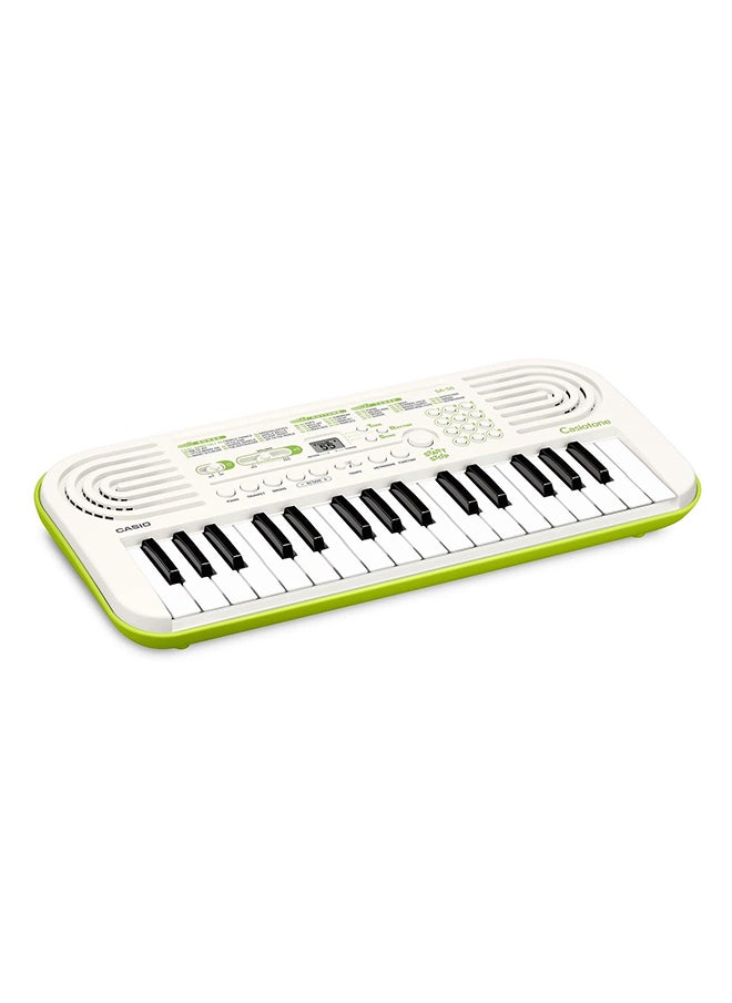 CASIO - Mini Keyboard For Kids 32 Keys 100 Tones White - Image 1