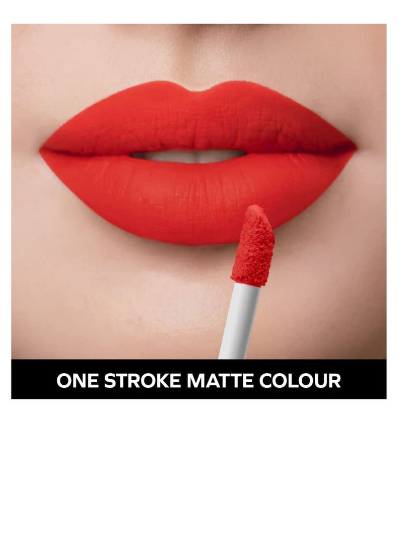 Seven Seas Seven Seas Ultra Smooth Matte Liquid Lipstick Smooth Lip Color Weightless Finish Long Lasting Matte Liquid Lipstick for Women Matte Red  - Image 3