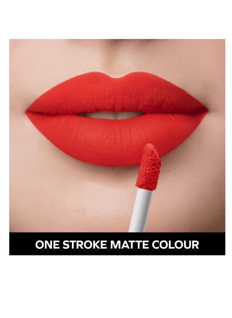 Seven Seas Seven Seas Ultra Smooth Matte Liquid Lipstick Smooth Lip Color Weightless Finish Long Lasting Matte Liquid Lipstick for Women Matte Red  - Image 4