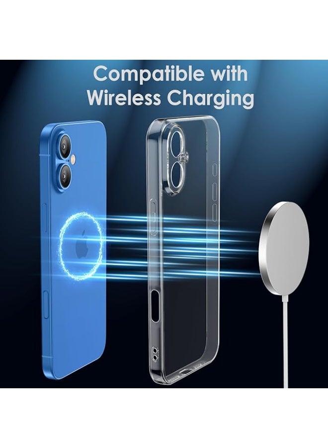 Shamo's Clear TPU Case for iPhone 17 – with Camera Protection, Ultra Slim, Shockproof, Anti-Yellowing, Scratch-Resistant, Wireless Charging Compatible, Enhanced Grip (for iPhone 17) - Image 3