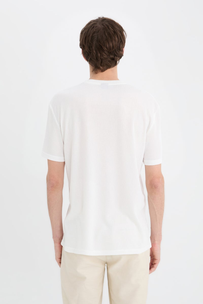 DeFacto Man Regular Fit Crew Neck T Shirt  - Image 5