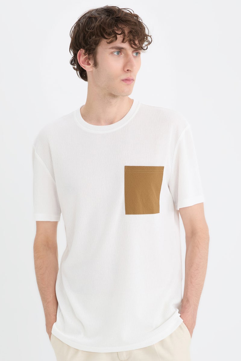 DeFacto Man Regular Fit Crew Neck T Shirt  - Image 1