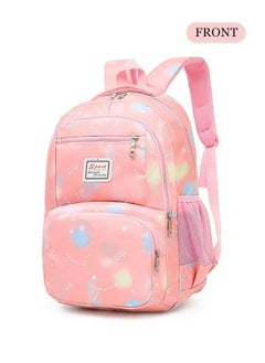 MIXDE 3-Piece Backpack Set Simple Large-Capacity Carrying School Bag Shoulder Bag Pencil Bag Waterproof Fabric Light Texture  - Image 5