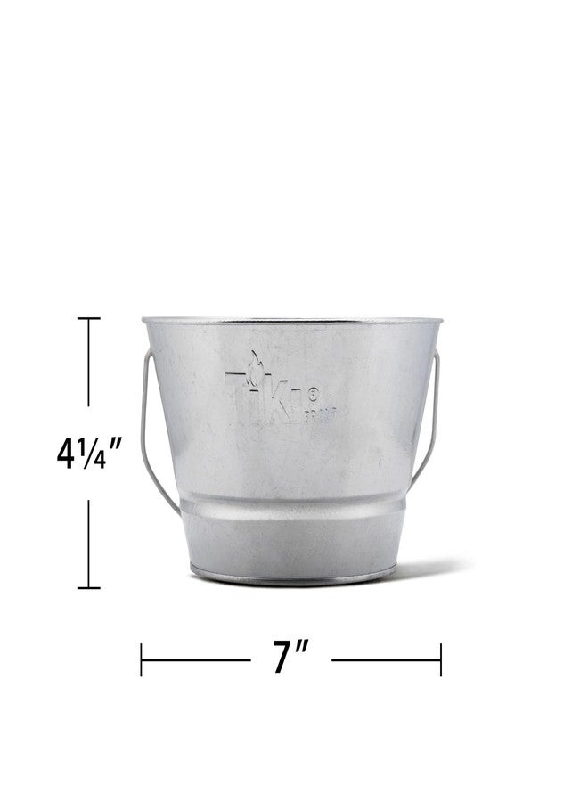 TIKI Citronella Candle 28-Ounce – Triple Wick Metal Bucket with Lid (Silver) – Long-Lasting Outdoor Candle for Patio, Deck, Garden, Backyard & Camping - Image 5