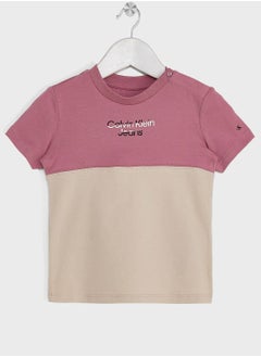 Infant Color Block Logo T-Shirt