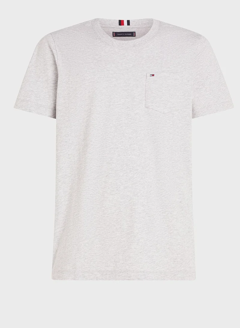 TOMMY HILFIGER Logo Crew Neck T-Shirt