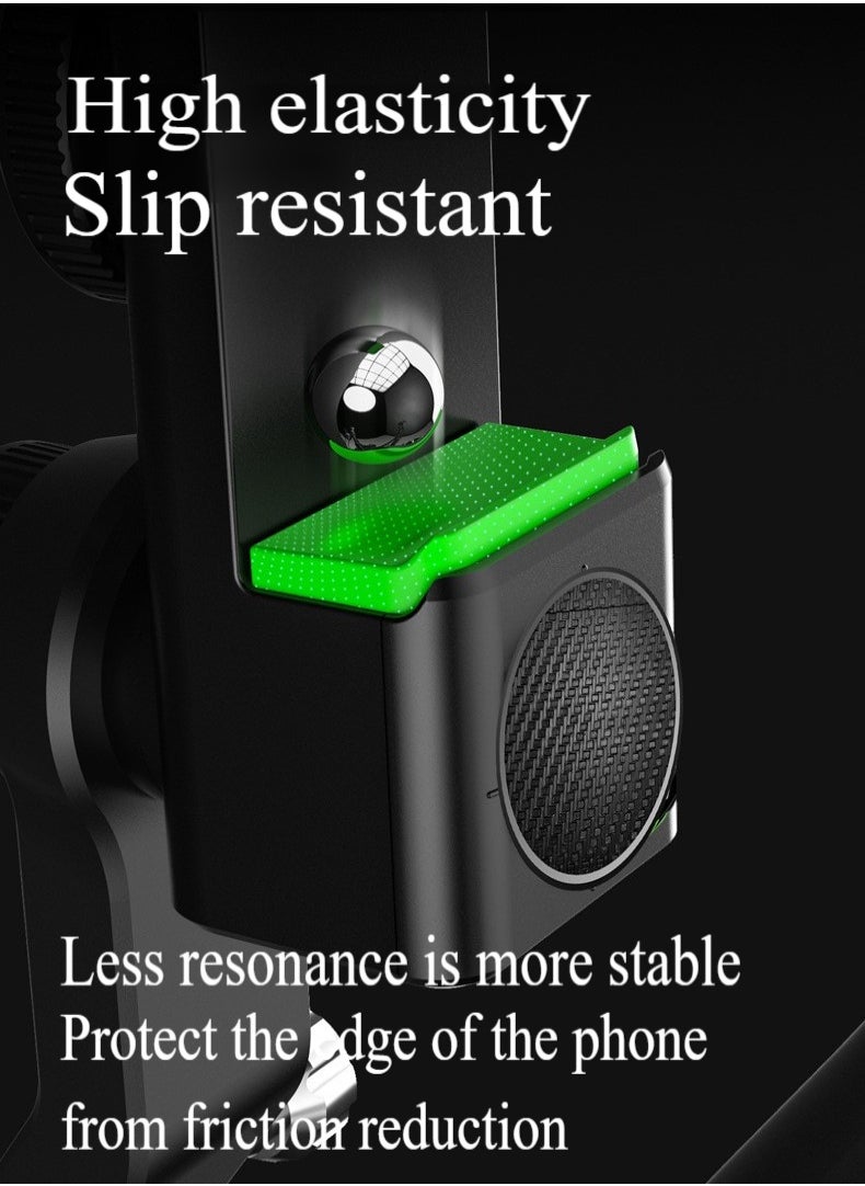 Healife - Bike Phone Holder Adjustable Anti-Shake & Stabilize 360° Rotation Motorcycle Phone Holder Bike Phone Holder with Light Flashlight Anti-Off Phone Holder - Image 1