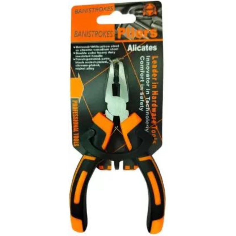 BANISTROKES BANISTROKES Insulated Lineman Combination Cutting Mini Piler Hand Tool Pakad Combination Snap Ring Plier  - Image 5