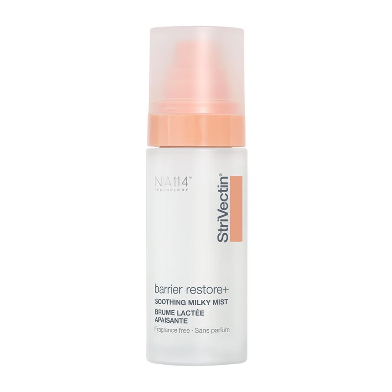 StriVectin Barrier Restore + Soothing Milky Face Mist with Ceramides + Hyaluronic Acid, Hydrating, Skin-Calming, Fragrance-Free, Turmeric, Spray-On Bottle - Image 1
