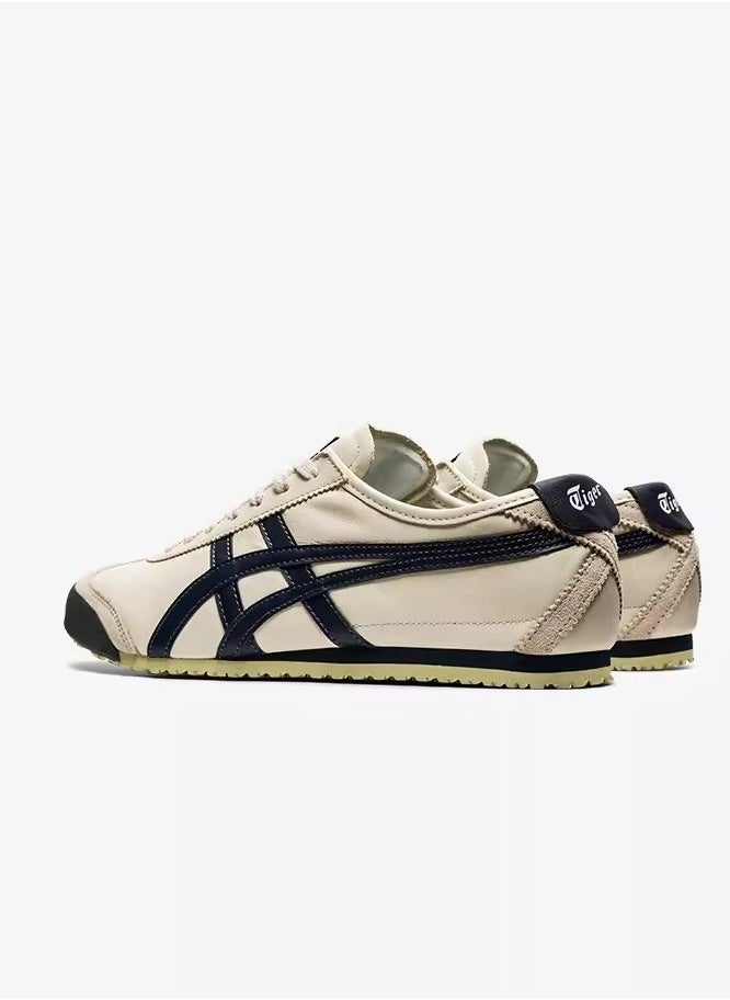 Onitsuka Tiger - Mexico 66 Colorblock Sneakers Beige/Navy - Image 1