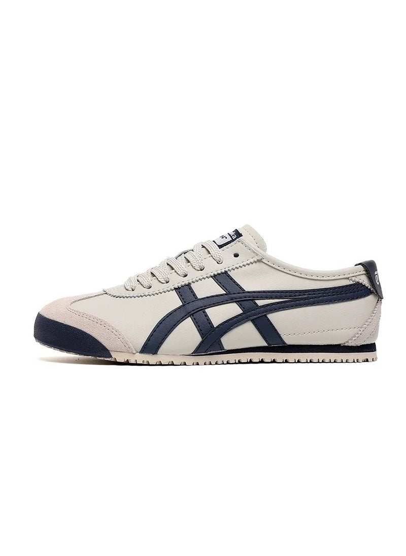 Onitsuka Tiger - Mexico 66 Colorblock Sneakers Beige/Navy - Image 1