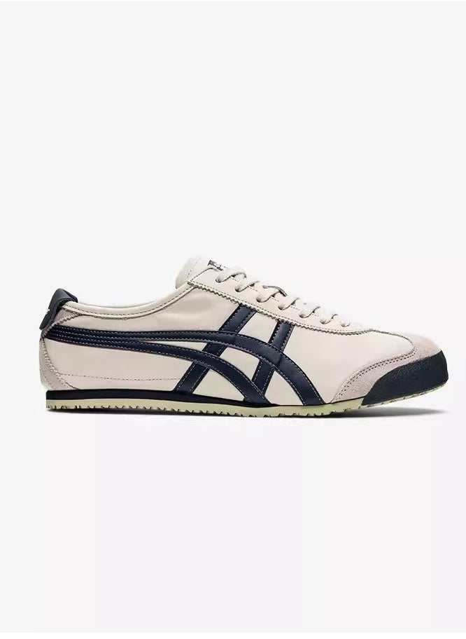 Onitsuka Tiger - Mexico 66 Colorblock Sneakers Beige/Navy - Image 1