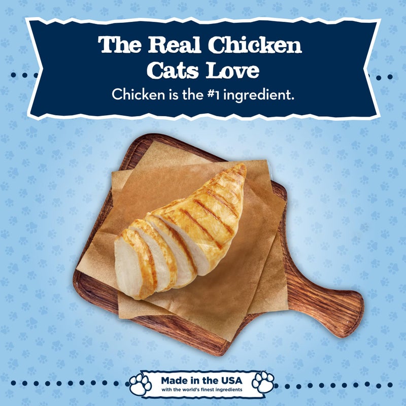 Blue Buffalo Baby Blue Natural Kitten Dry Cat Food, Healthy Growth Formula with DHA, Chicken and Brown Rice Recipe, 2-lb. Bag - Image 3