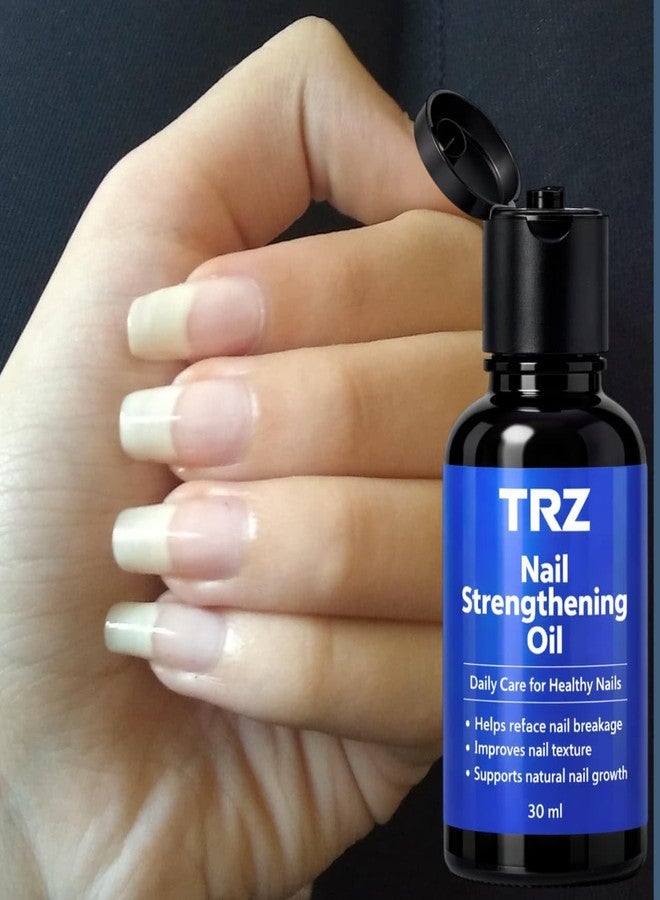 TRZ Nail Growth & Strength yellow | Nail Strong Oil for Cuticle Care, Nail Growth & Strength With Goodness of Almond Oil - Image 3