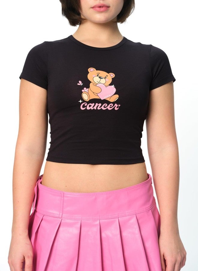 BONKERS CORNER Cancer Cosmic Long Length Baby Teel Black - Image 4