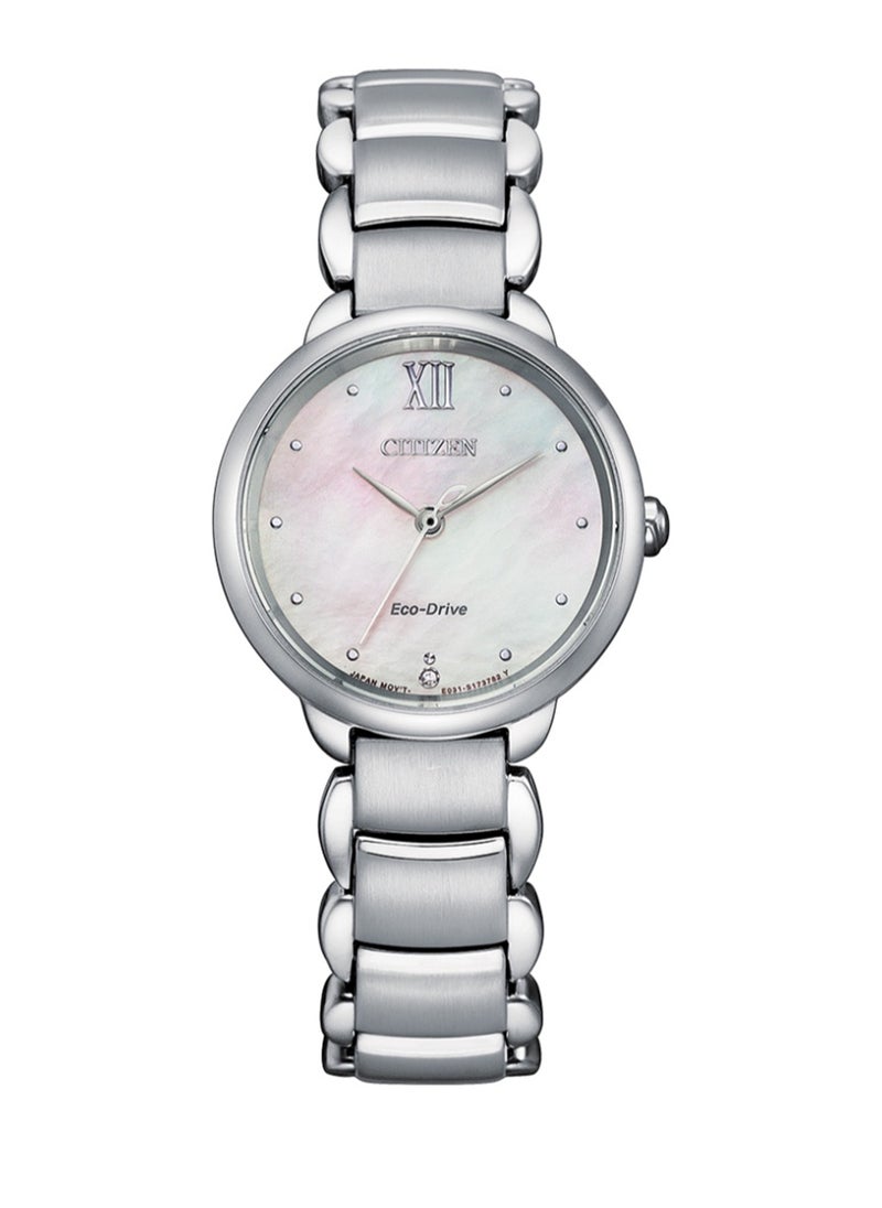 CITIZEN ساعة معصم نسائية إيكودرايف EM0920-86D  - Image 1