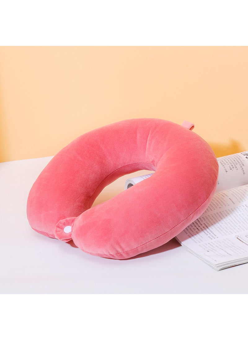 Wholesale U-shaped pillow custom logo office lunch break pillow neck pillow travel neck pillow aircraft car U-shaped pillow - Image 5