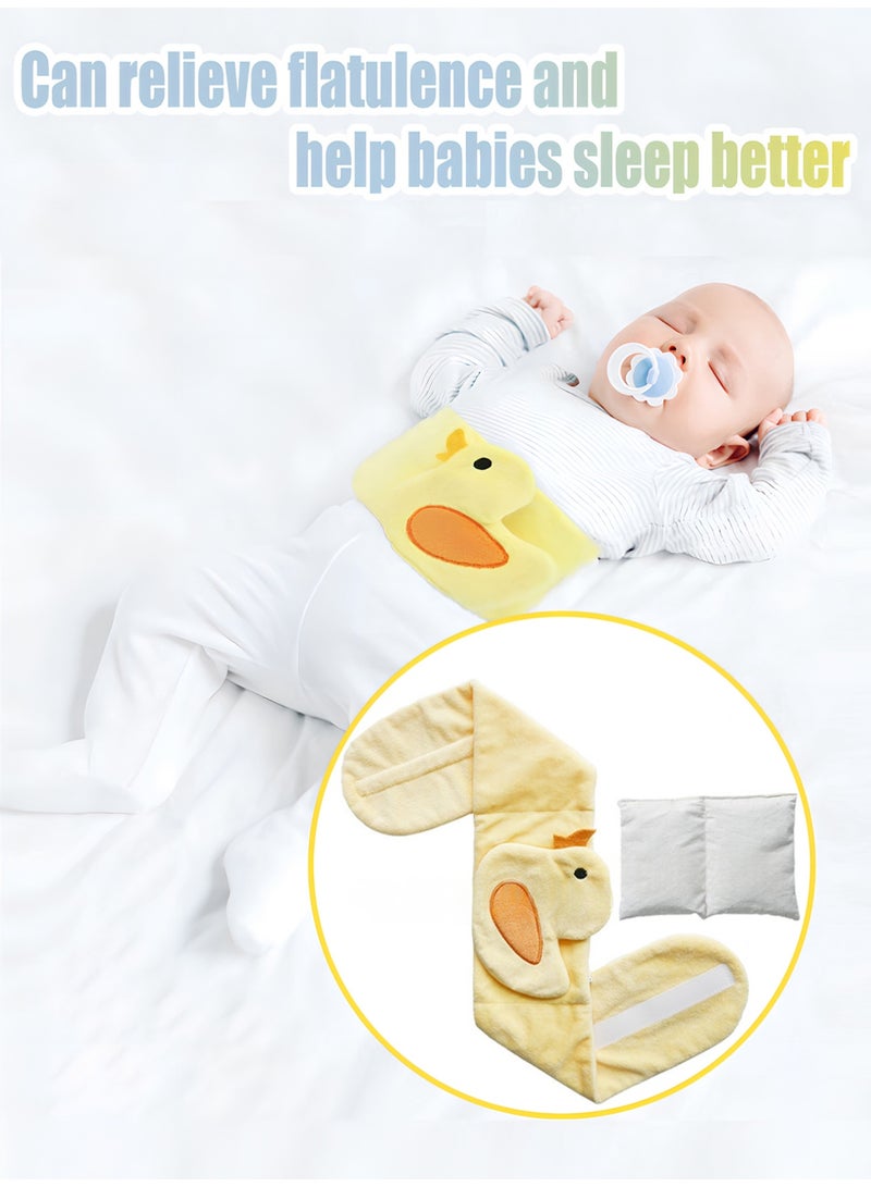 ليون هوم حزام مغص للأطفال مملوء بقلب الكرز لتخفيف الغازات - Image 1