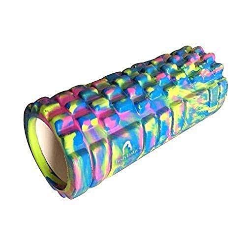 Bodylastics 33cms Foam Roller for Deep Tissue Massage, Relief from Sore Muscles Pain, Pre & Post Exercise Fitness Workout Sessions - Image 2