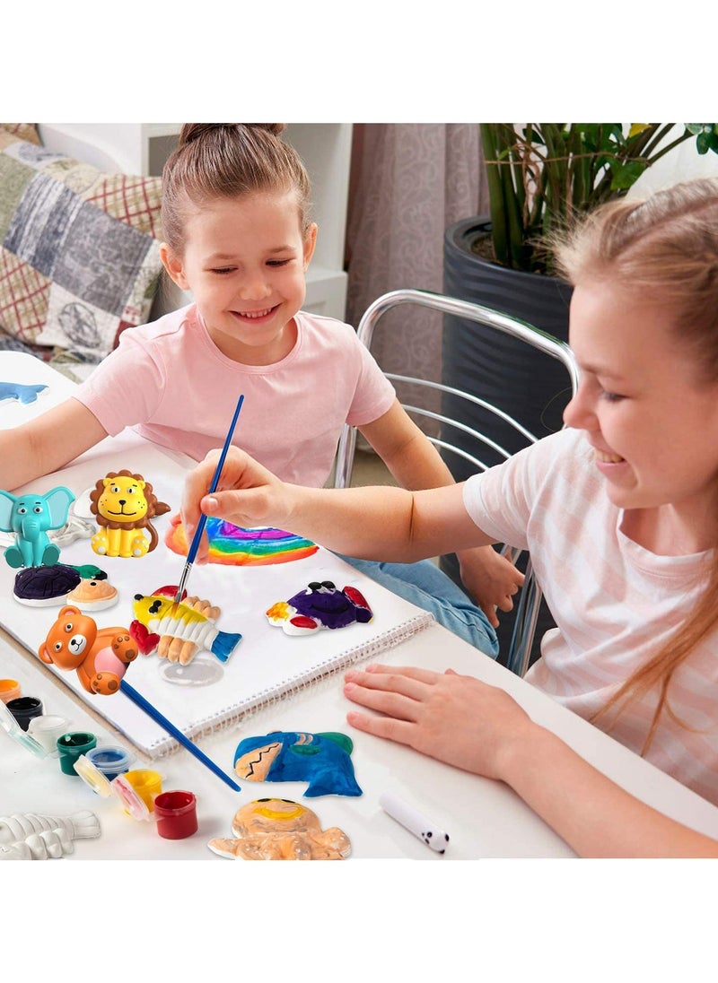 Mr. Penda - DIY Ocean Painting Kits for Kids Crafts, Mould and Paint Cute Pets Arts and Crafts Toy (Multicolour) - Image 1