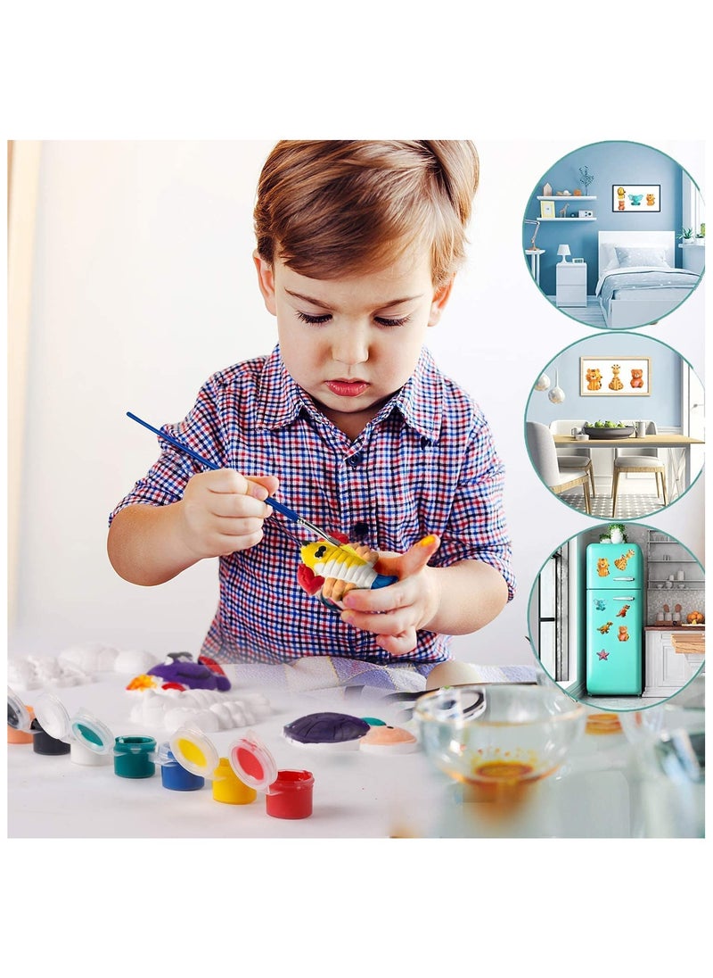 Mr. Penda - DIY Ocean Painting Kits for Kids Crafts, Mould and Paint Cute Pets Arts and Crafts Toy (Multicolour) - Image 1