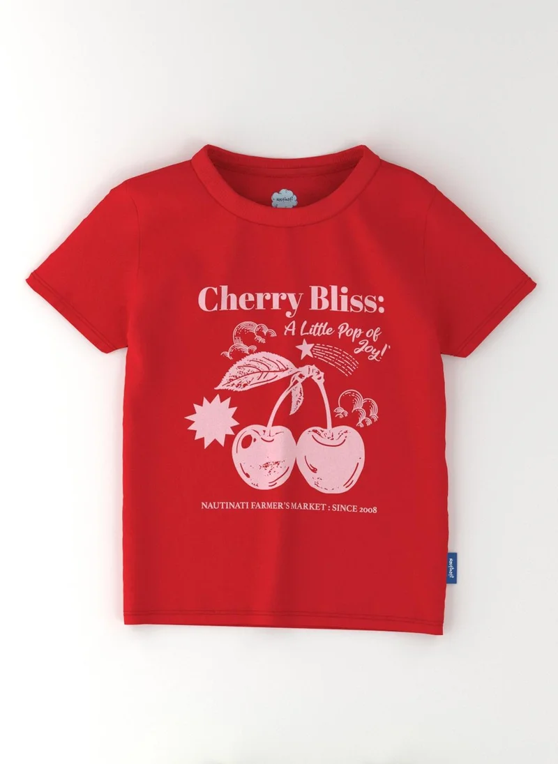 نوتيناتي Nautinati Girls’ Disney Print Cotton T-shirts | Aged 2 – 10 Years | Pack of 2 Tees
