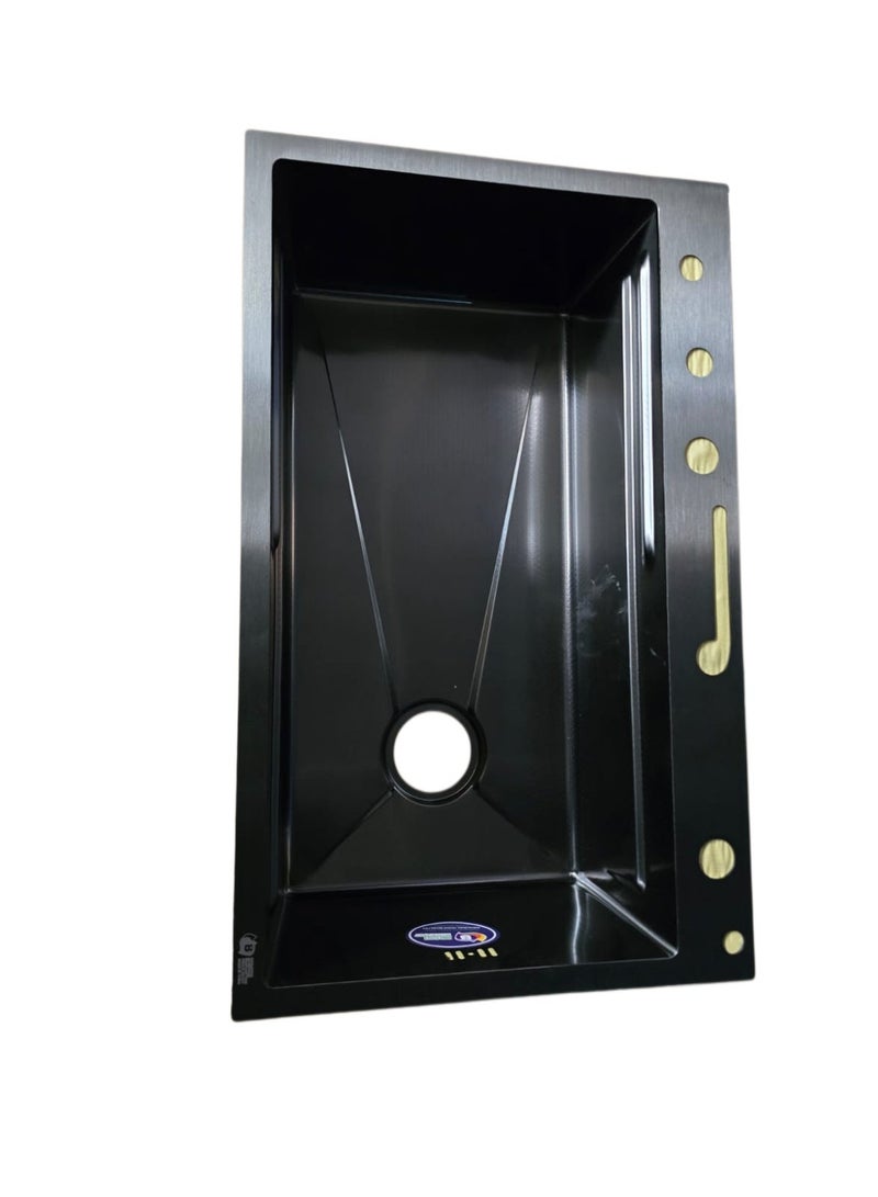 HAR & Unex Luxury sink 75x46 cm. with piano mixer - Image 2